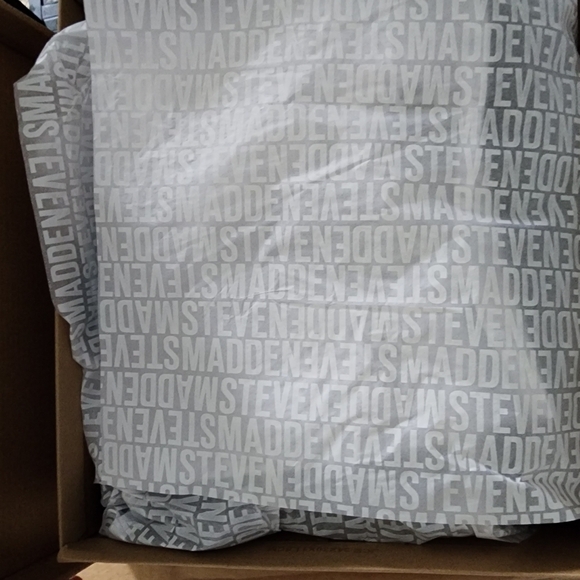 Cognac Suede Steve Madden Marcel Wedge Boot Size Various - Picture 7 of 8